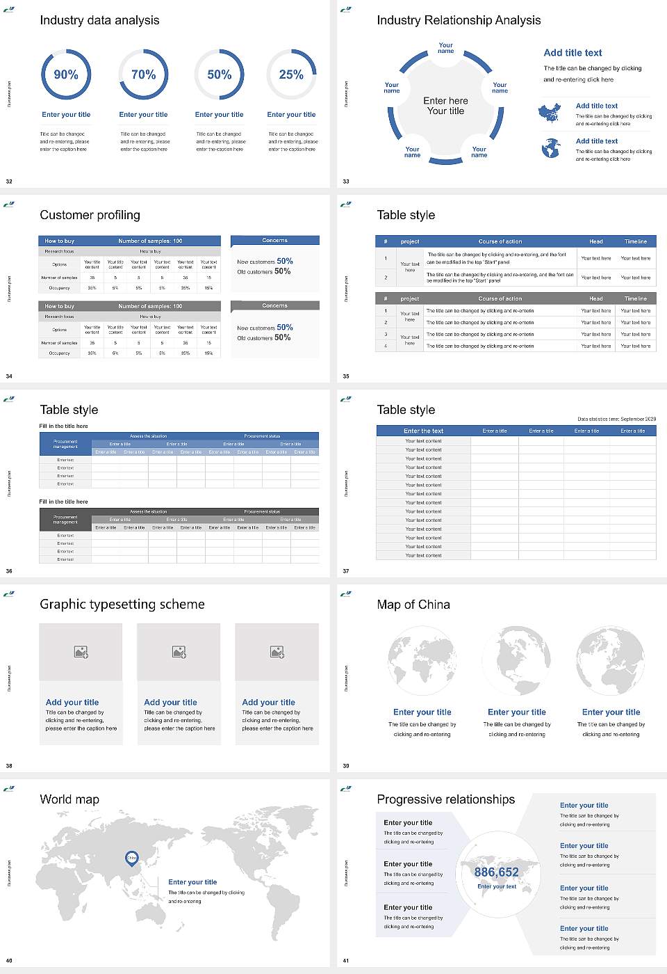 Nishikyushu University Competition/Entrepreneurship Contest PPT Template16:9 ratio PPT effect preview image5