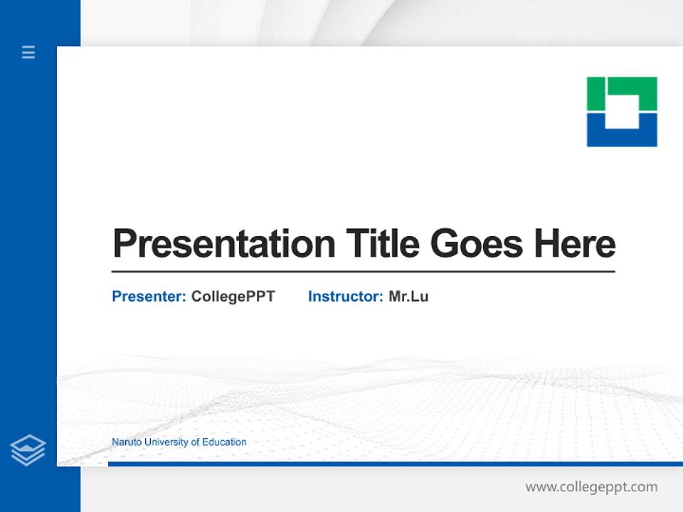 Naruto University of Education Thesis Proposal/Graduation Defense PPT Template4:3 ratio PPT effect preview image5