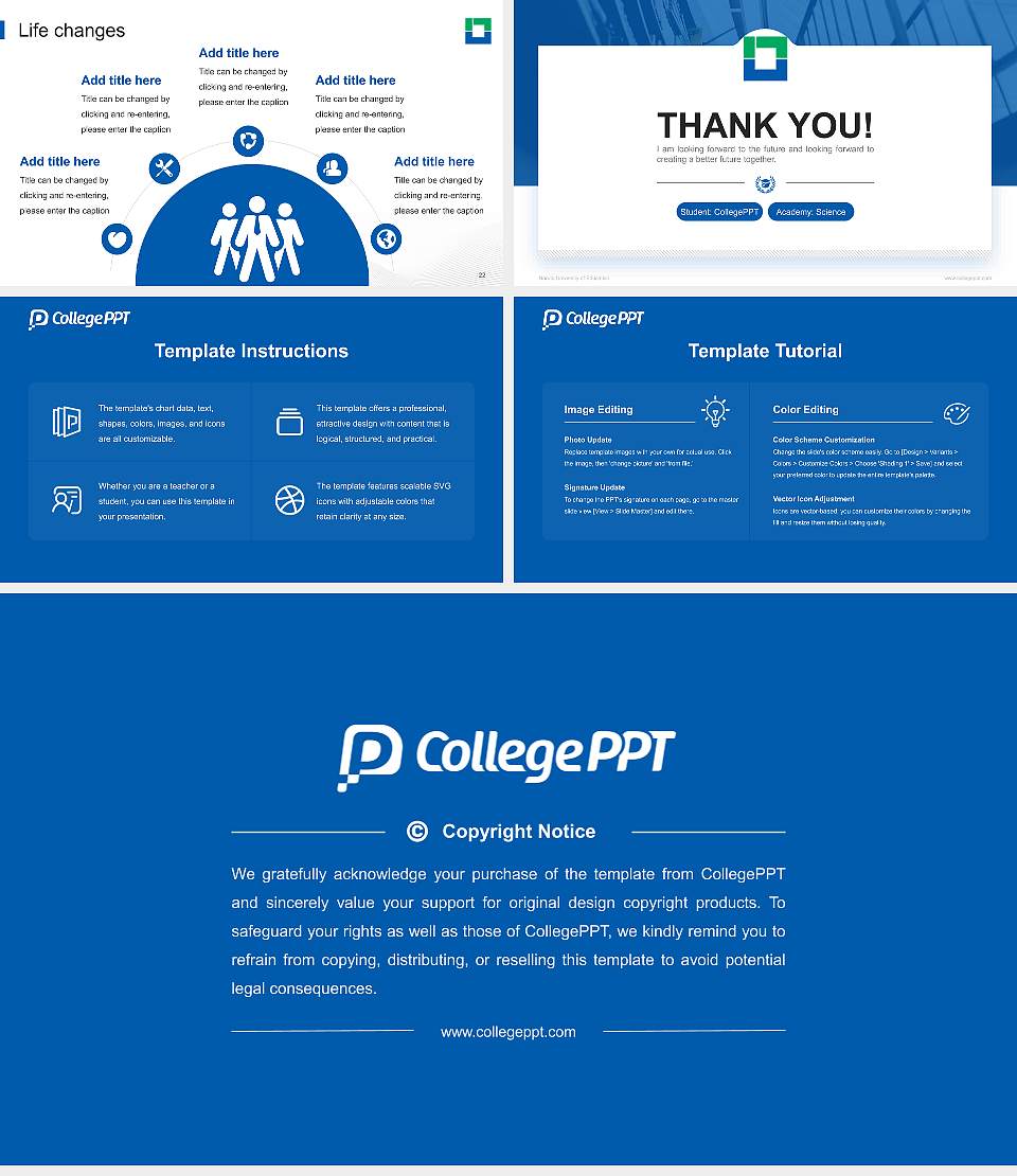 Naruto University of Education National Scholarship Defense PPT Template16:9 ratio PPT effect preview image4