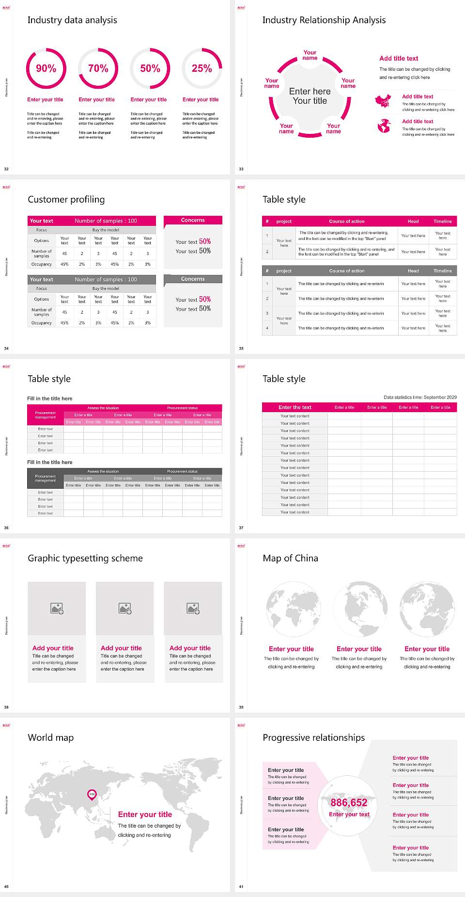 Nagoya Bunri University Competition/Entrepreneurship Contest PPT Template4:3 ratio PPT effect preview image5
