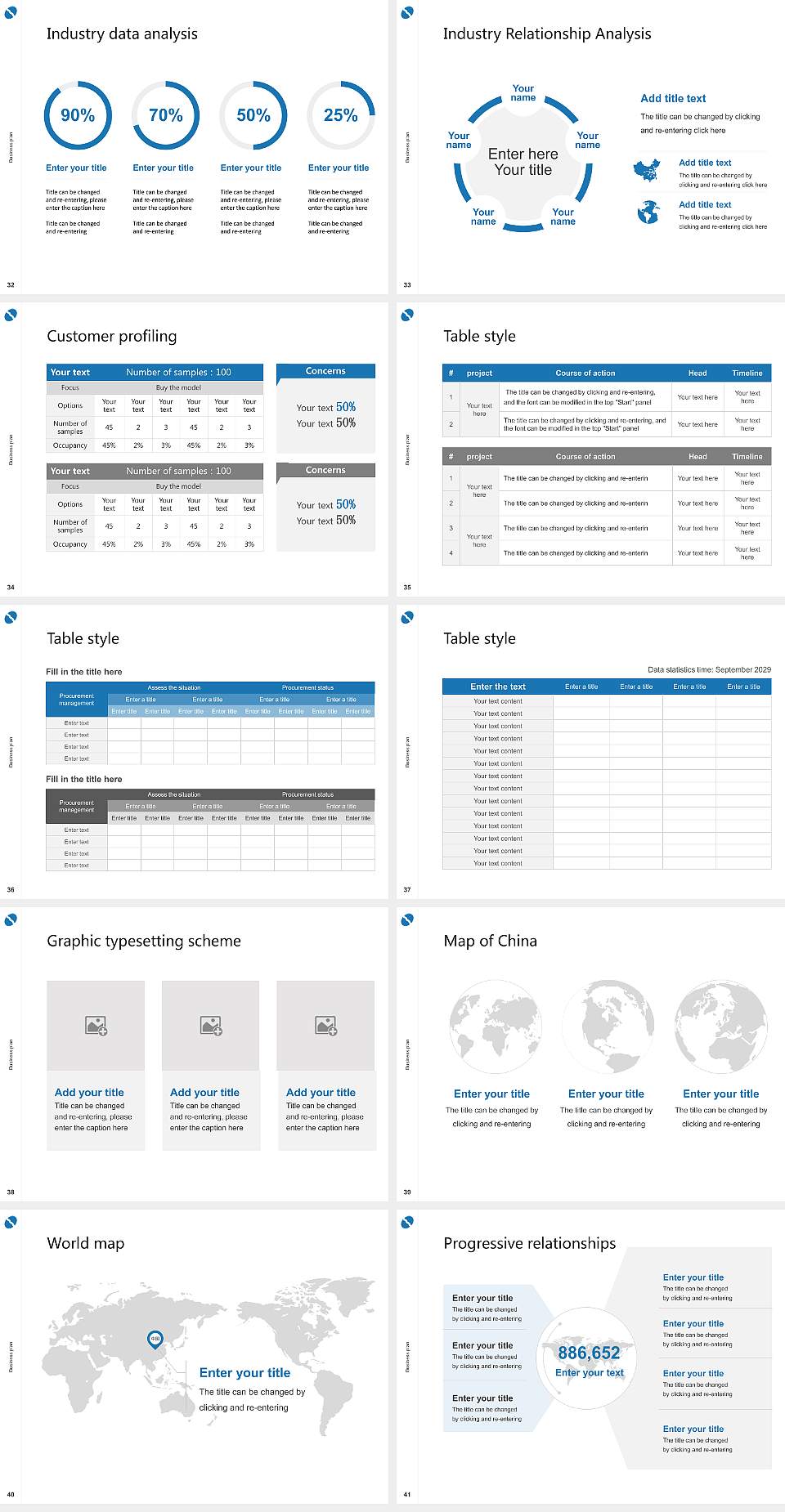 Niigata University of Management Competition/Entrepreneurship Contest PPT Template4:3 ratio PPT effect preview image5