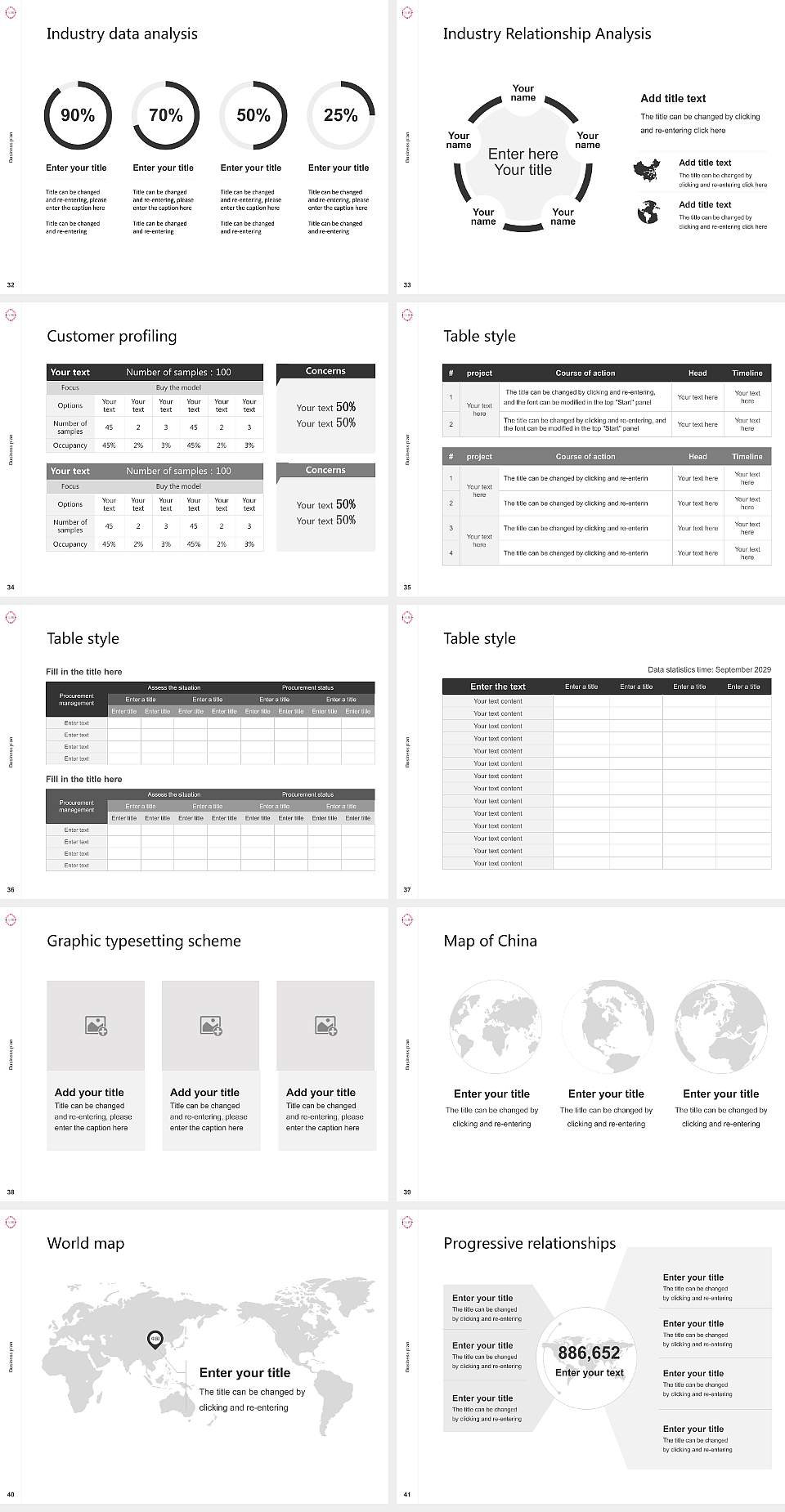 Niigata University of Rehabilitation Competition/Entrepreneurship Contest PPT Template4:3 ratio PPT effect preview image5