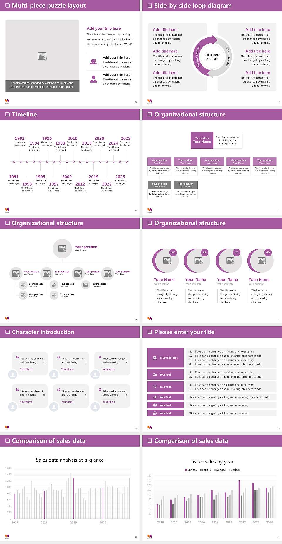 Nakamura Gakuen University General PPT Template4:3 ratio PPT effect preview image3