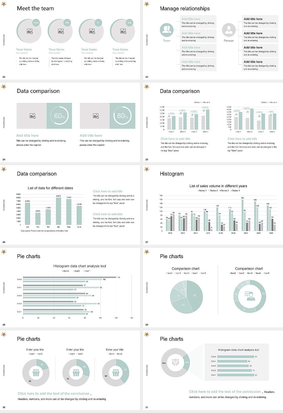 Nara Women’s University Competition/Entrepreneurship Contest PPT Template16:9 ratio PPT effect preview image4