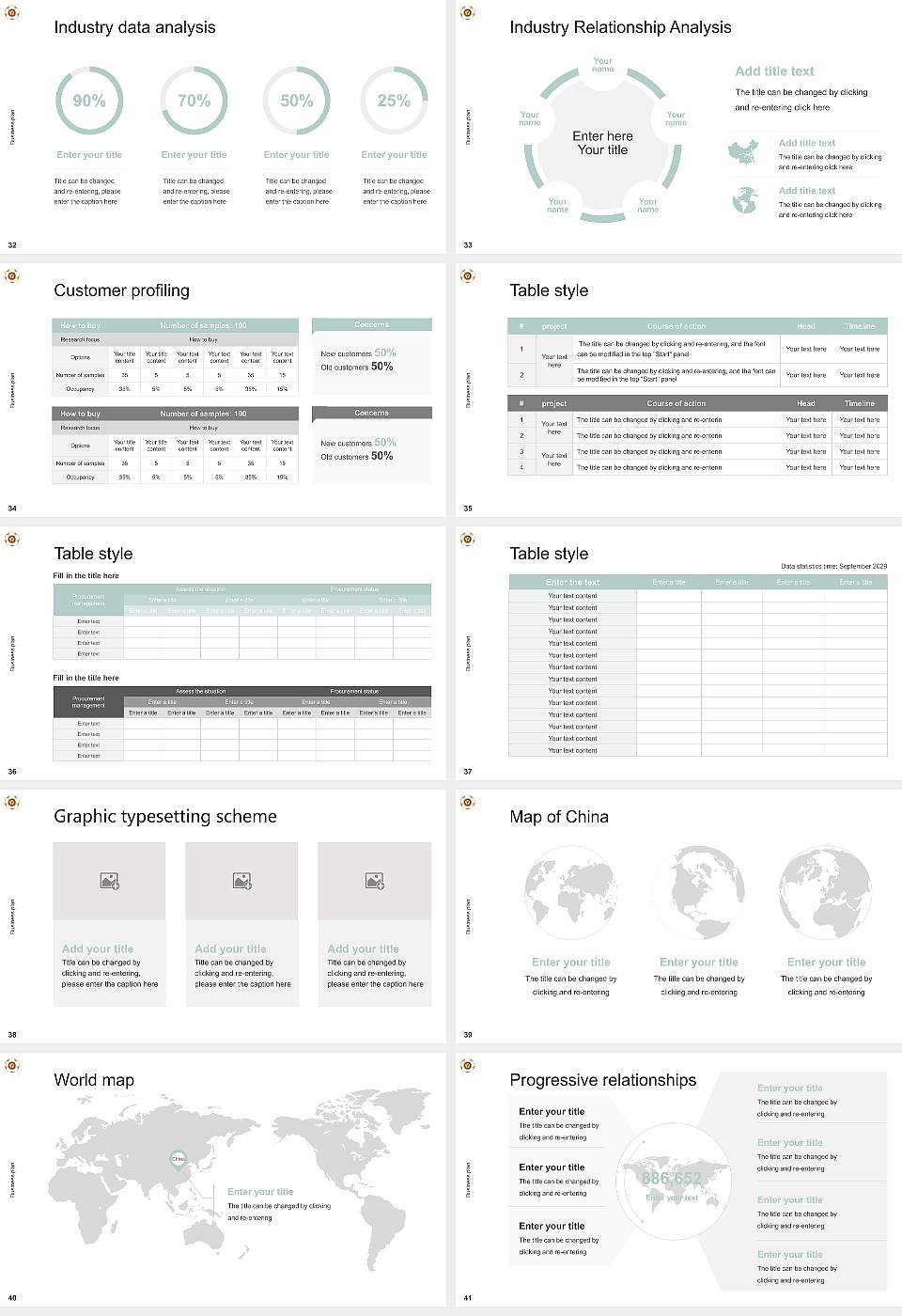 Nara Women’s University Competition/Entrepreneurship Contest PPT Template16:9 ratio PPT effect preview image5
