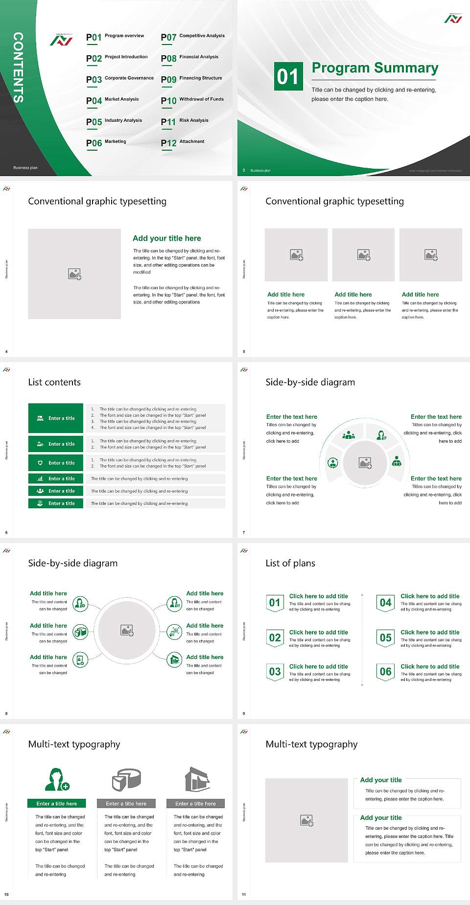Nihon Pharmaceutical University Competition/Entrepreneurship Contest PPT Template4:3 ratio PPT effect preview image2