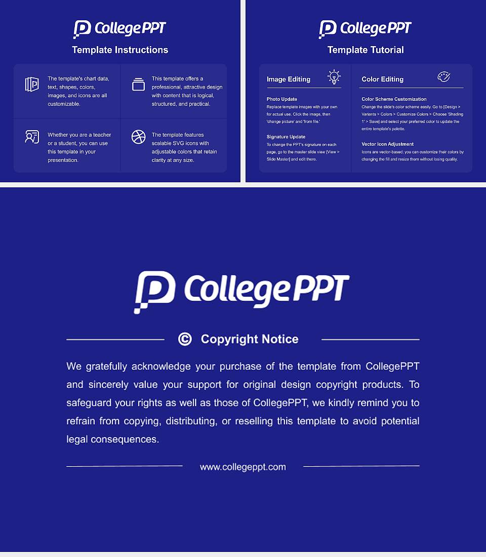Nagoya University of Arts and Sciences Course/Courseware Creation PPT Template4:3 ratio PPT effect preview image5