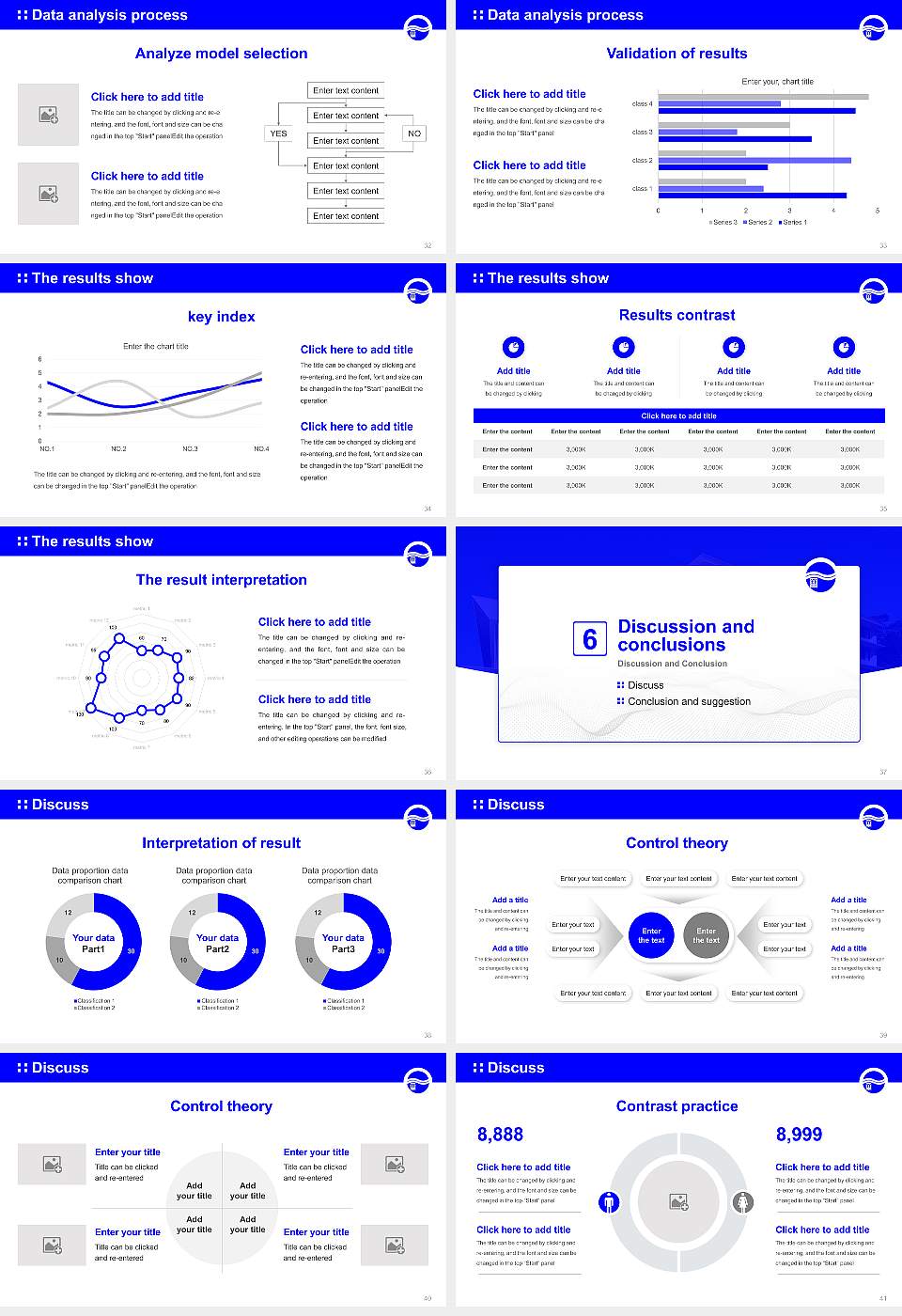 Niimi University Graduation Thesis Defense PPT Template16:9 ratio PPT effect preview image5