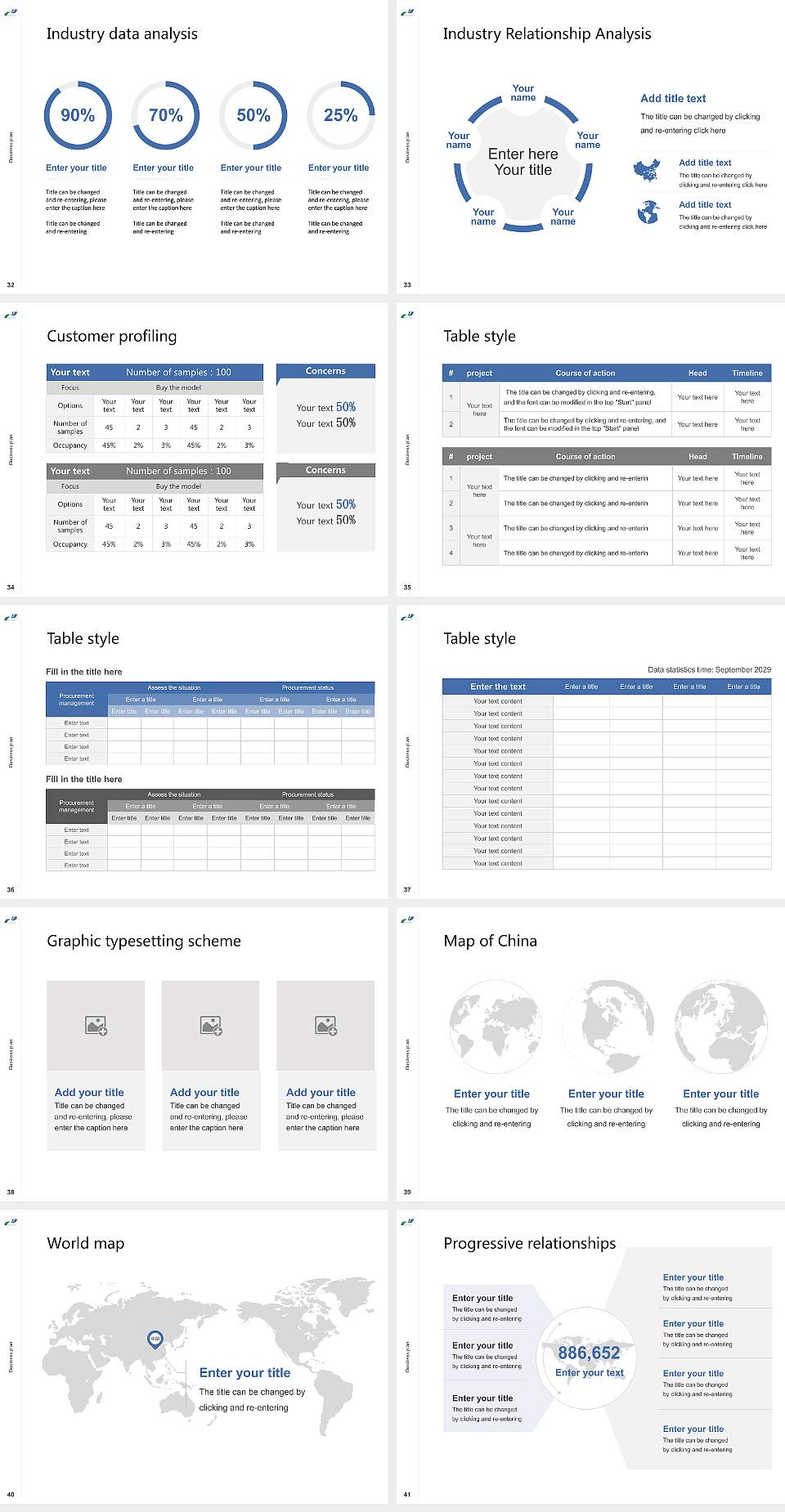 Nishikyushu University Competition/Entrepreneurship Contest PPT Template4:3 ratio PPT effect preview image5
