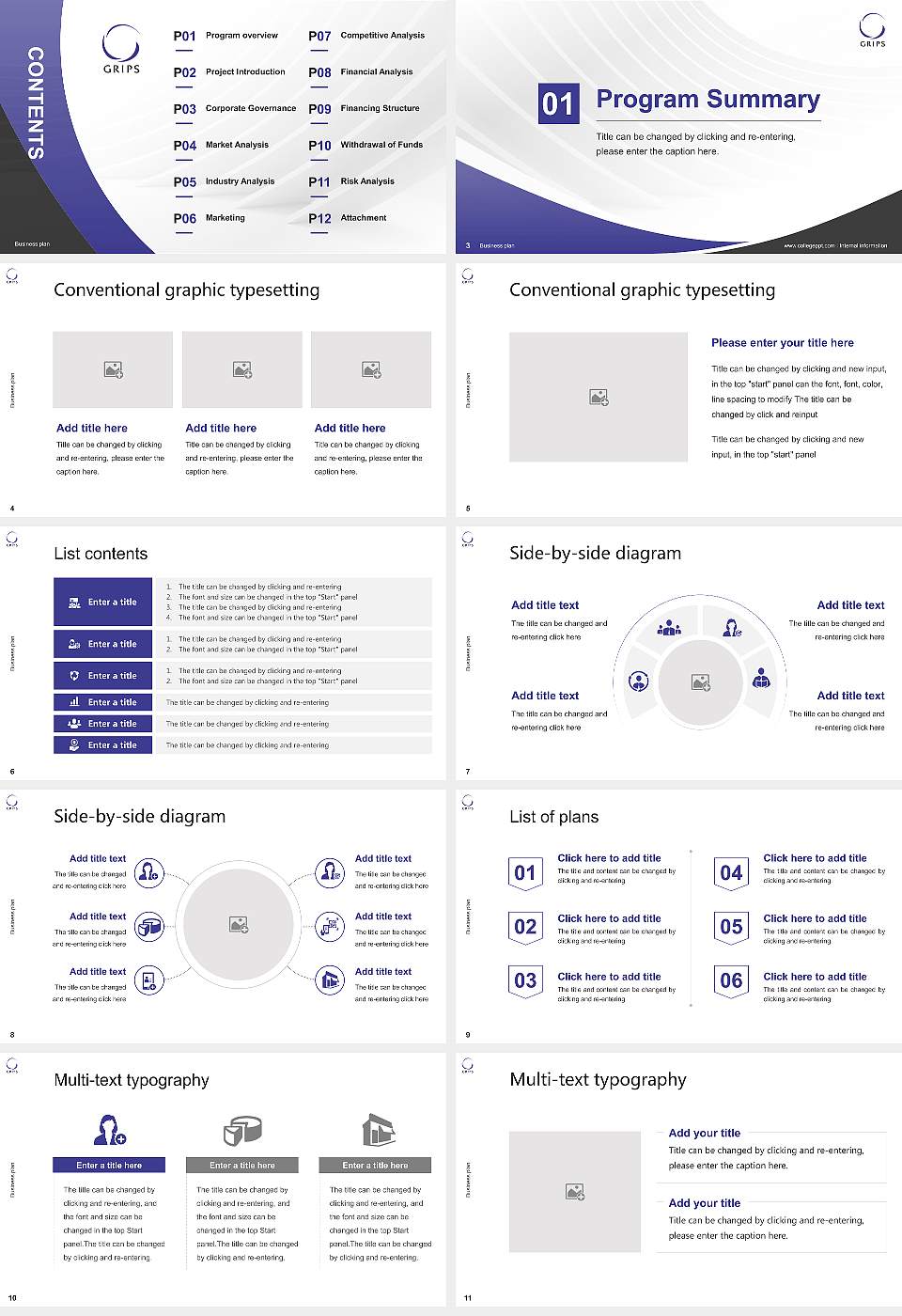 National Graduate Institute for Policy Studies Competition/Entrepreneurship Contest PPT Template16:9 ratio PPT effect preview image2