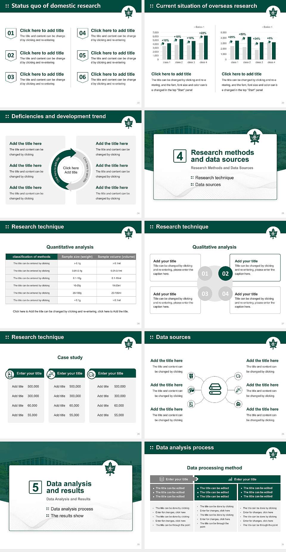 Nagoya University of Commerce & Business Graduation Thesis Defense PPT Template4:3 ratio PPT effect preview image4