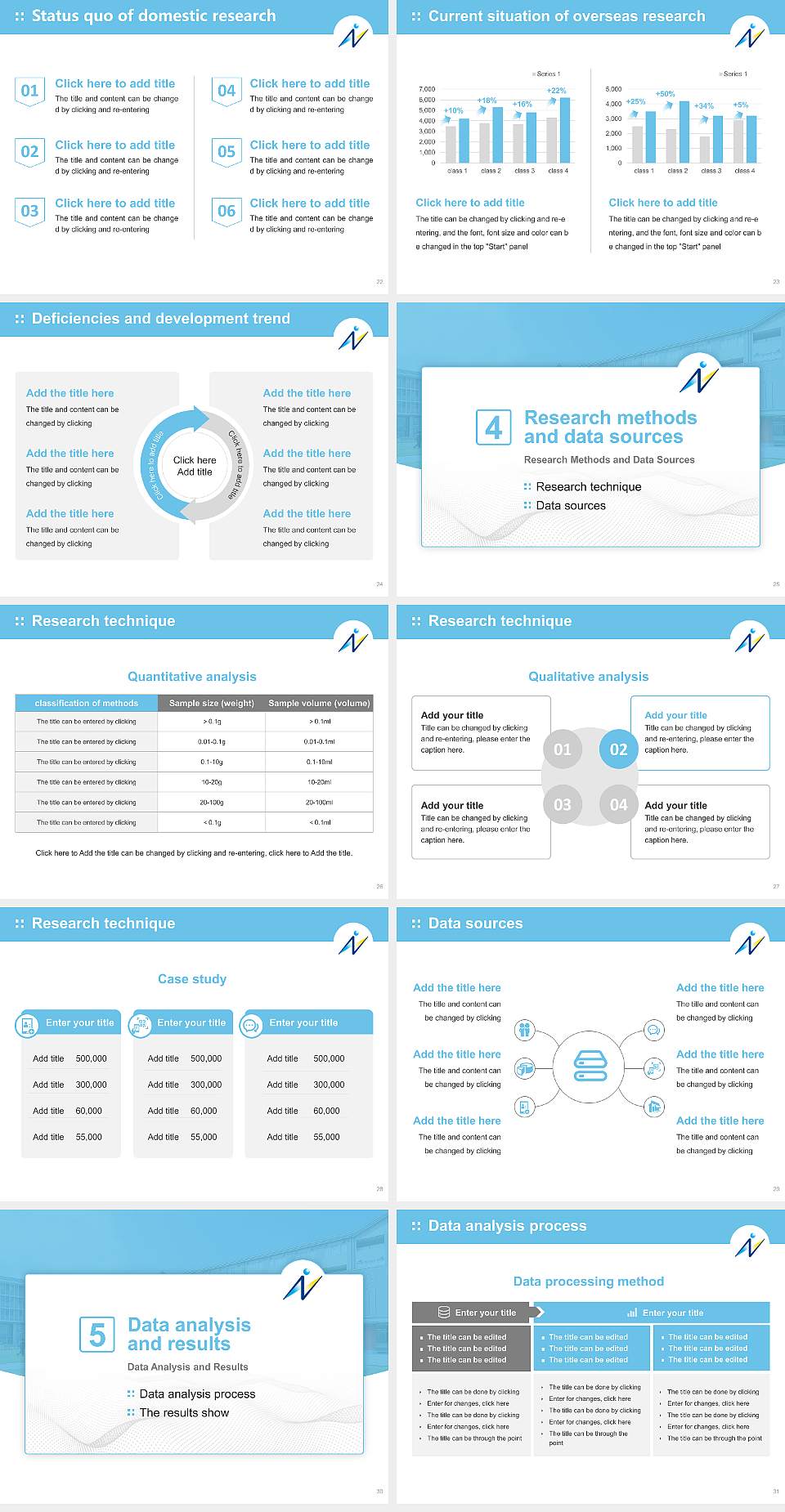 Naragakuen University Graduation Thesis Defense PPT Template4:3 ratio PPT effect preview image4