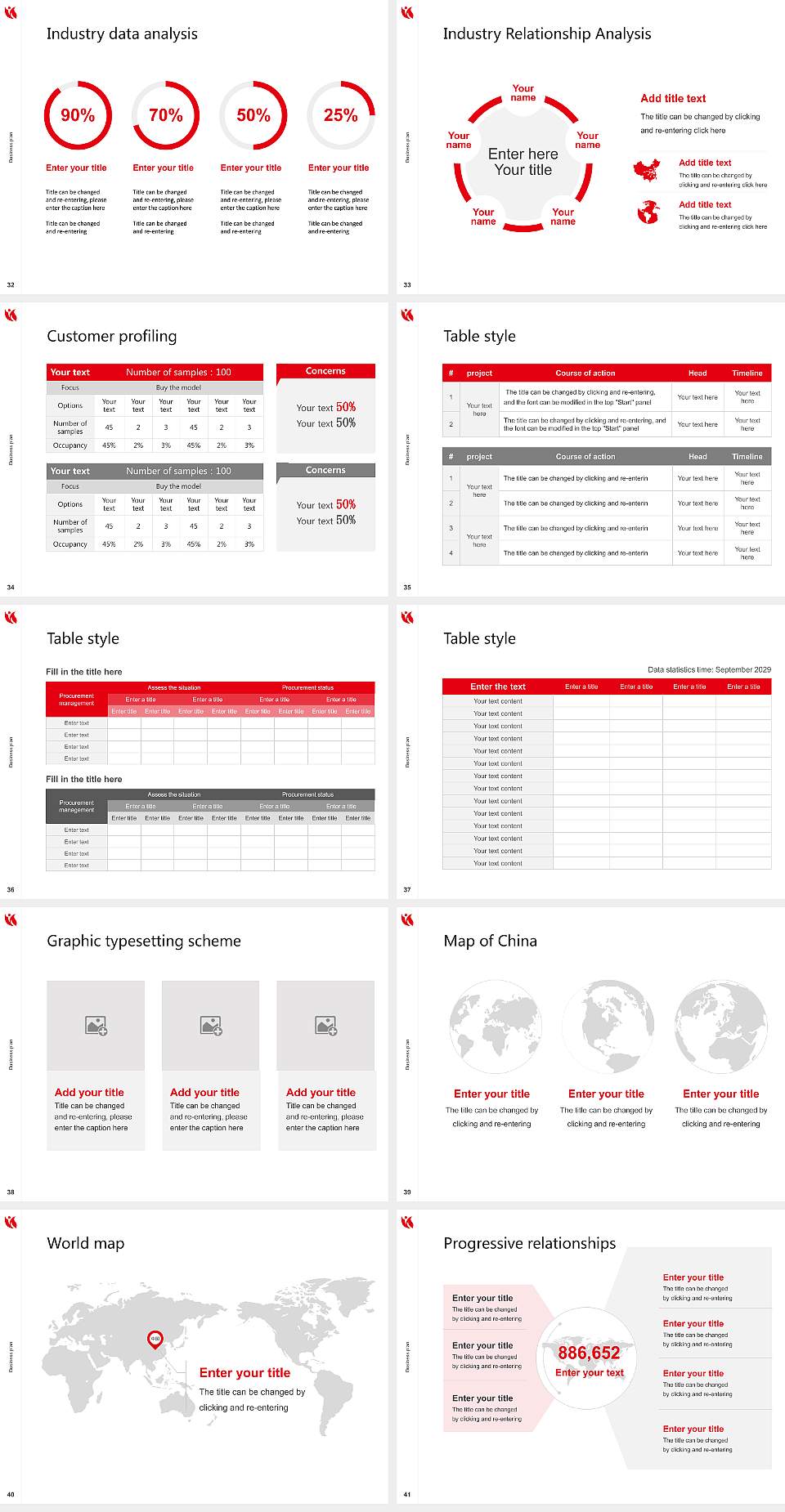 Niigata College of Nursing Competition/Entrepreneurship Contest PPT Template4:3 ratio PPT effect preview image5