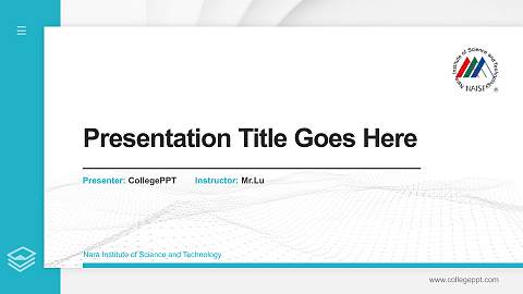 Nara Institute of Science and Technology Thesis Proposal/Graduation Defense PPT Template