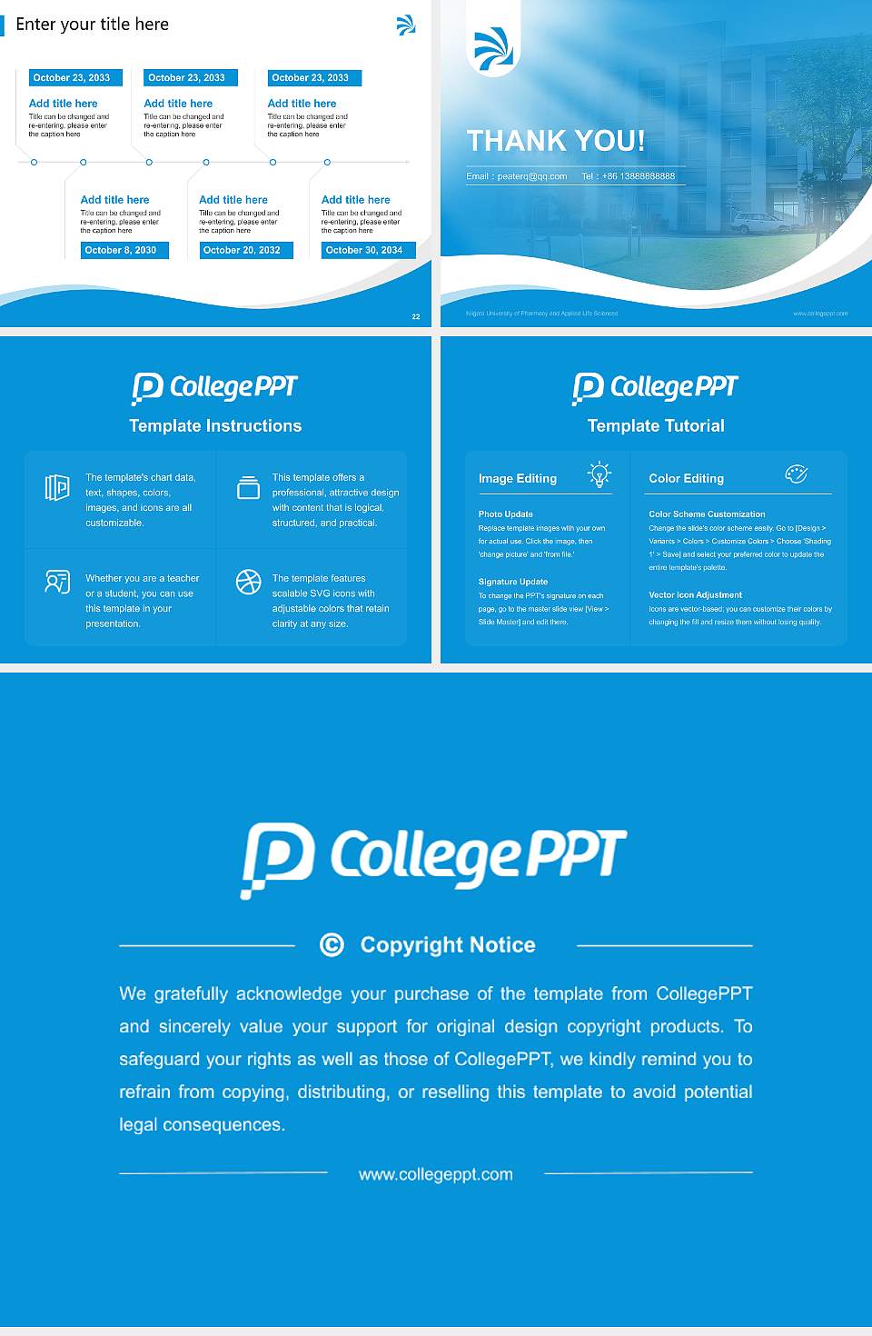 Niigata University of Pharmacy and Applied Life Sciences Lecture Sharing and Networking Event PPT Template4:3 ratio PPT effect preview image4