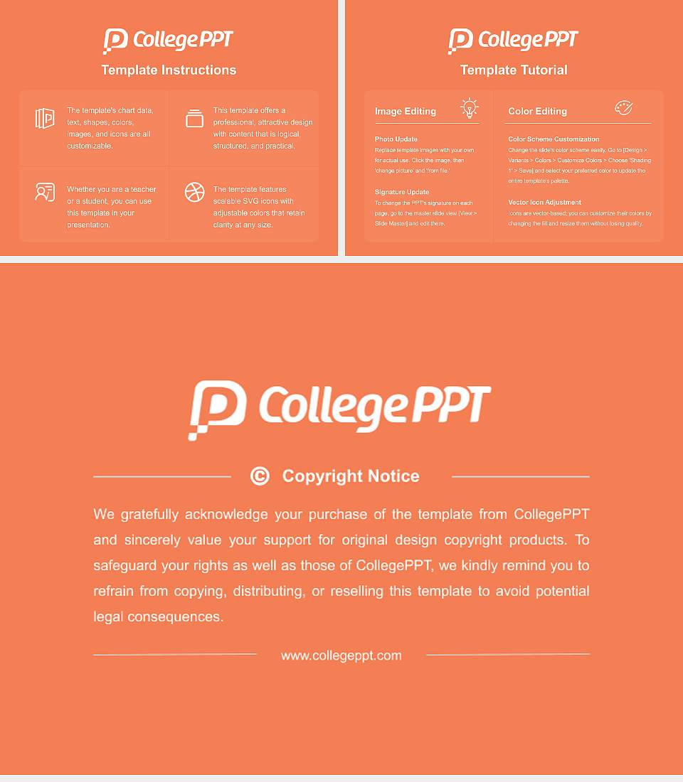 Niigata Agro-Food University Course/Courseware Creation PPT Template4:3 ratio PPT effect preview image5