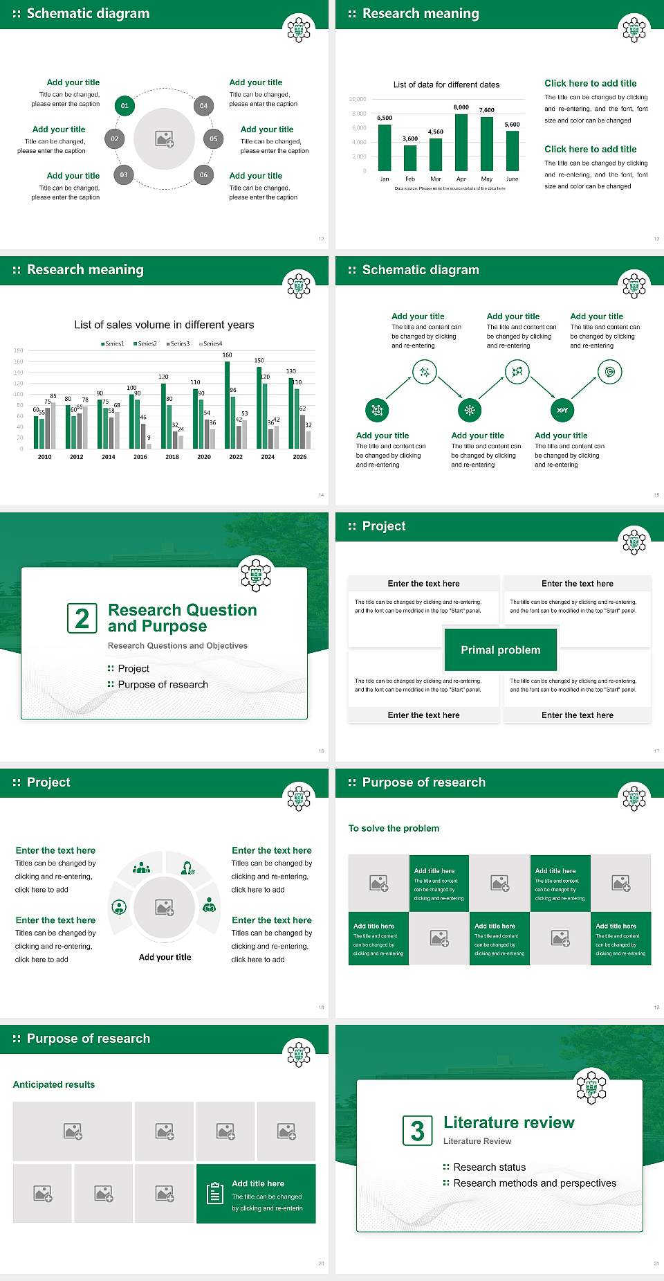Niigata University Graduation Thesis Defense PPT Template4:3 ratio PPT effect preview image3