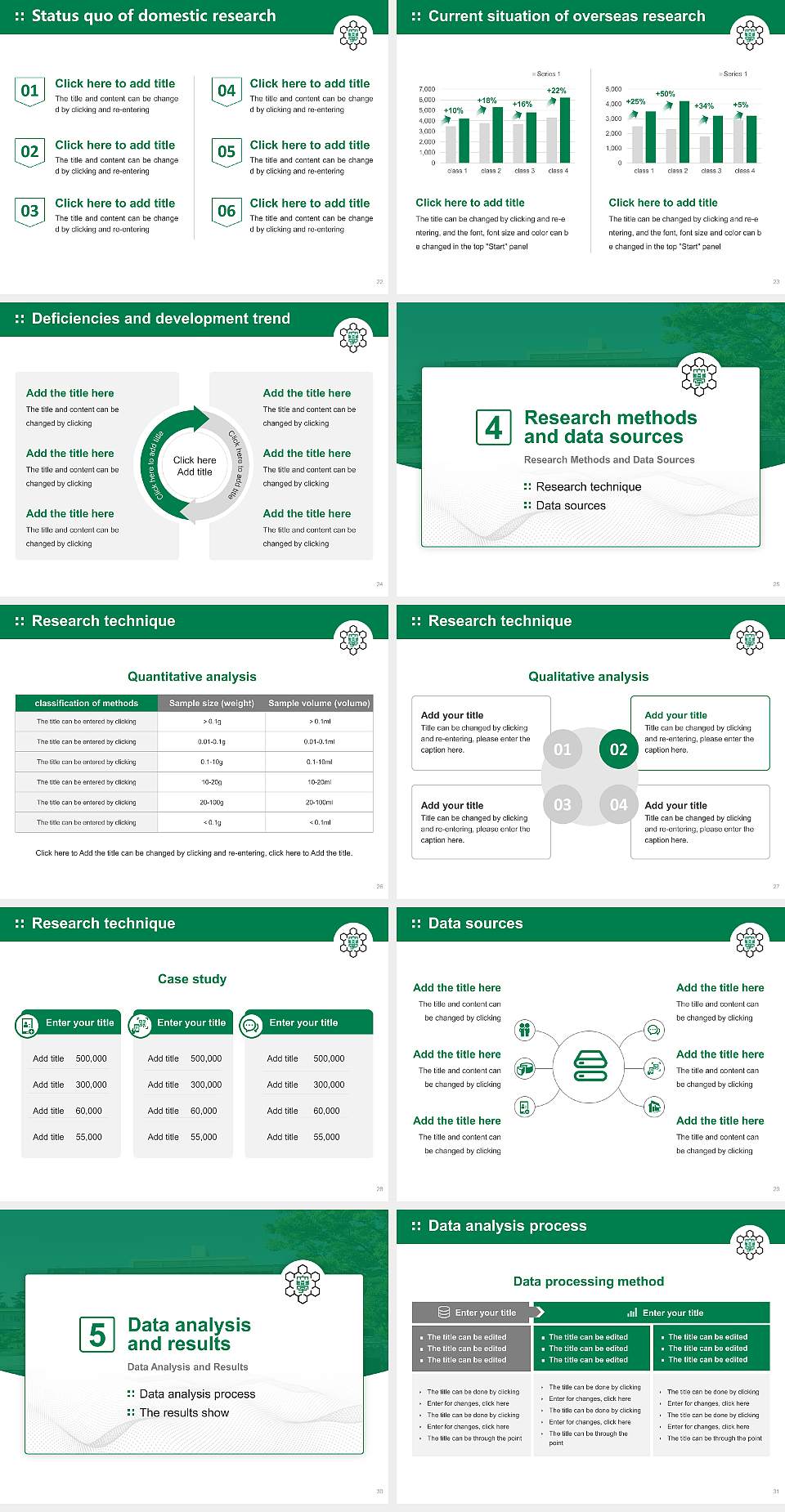 Niigata University Graduation Thesis Defense PPT Template4:3 ratio PPT effect preview image4