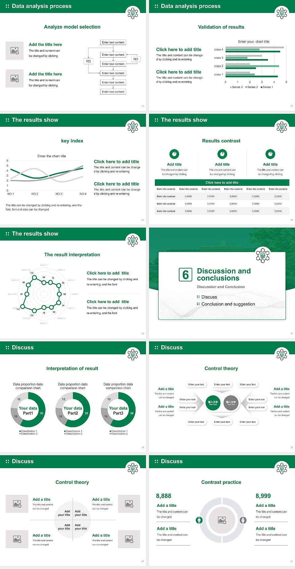 Niigata University Graduation Thesis Defense PPT Template4:3 ratio PPT effect preview image5