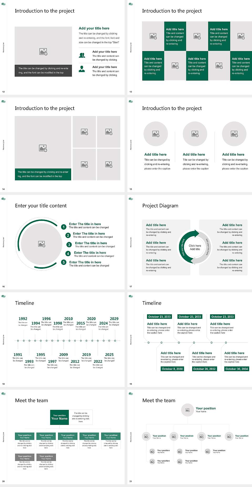 Nagoya University Competition/Entrepreneurship Contest PPT Template4:3 ratio PPT effect preview image3
