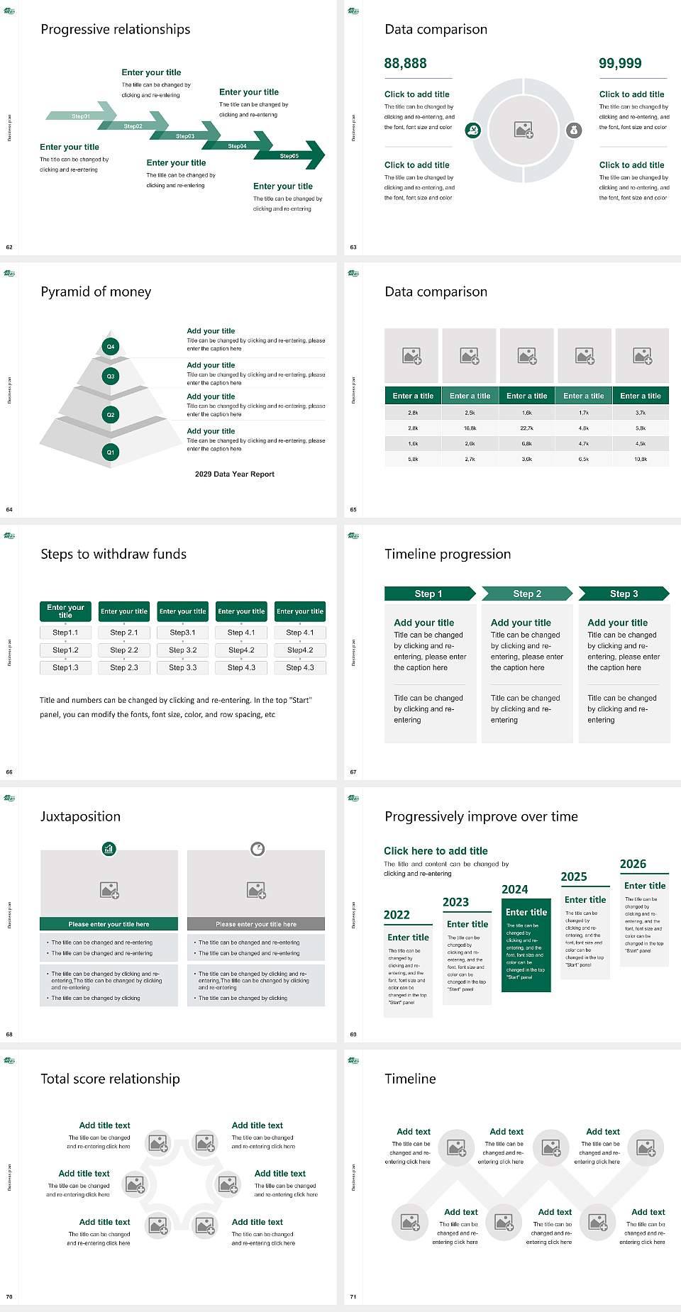 Nagoya University Competition/Entrepreneurship Contest PPT Template4:3 ratio PPT effect preview image8