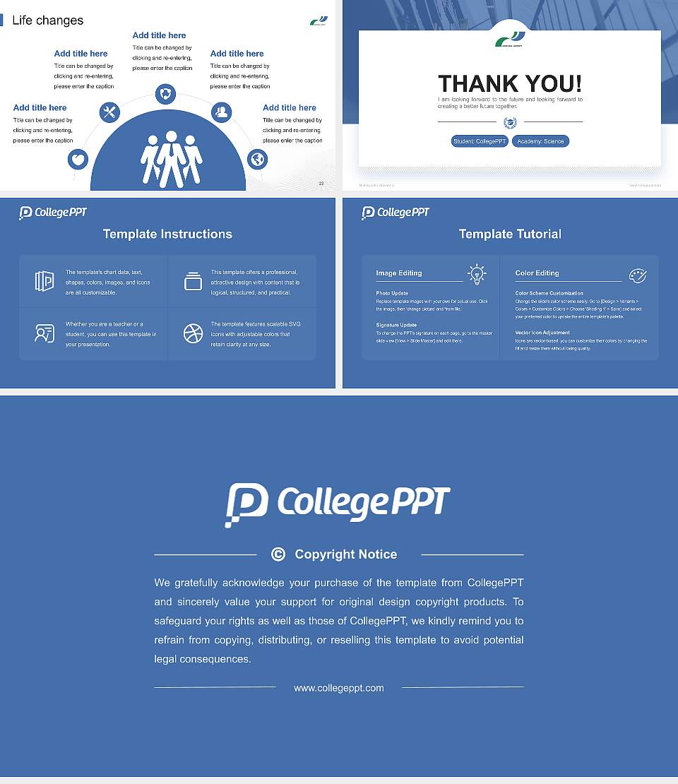 Nishikyushu University National Scholarship Defense PPT Template16:9 ratio PPT effect preview image4