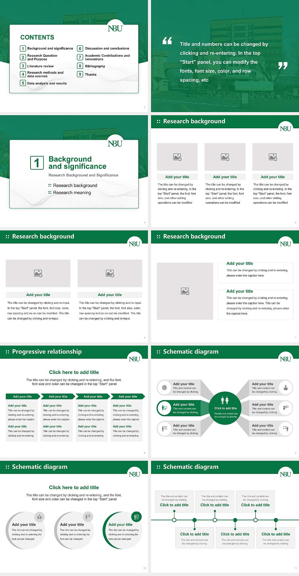 Nippon Bunri University Graduation Thesis Defense PPT Template4:3 ratio PPT effect preview image2