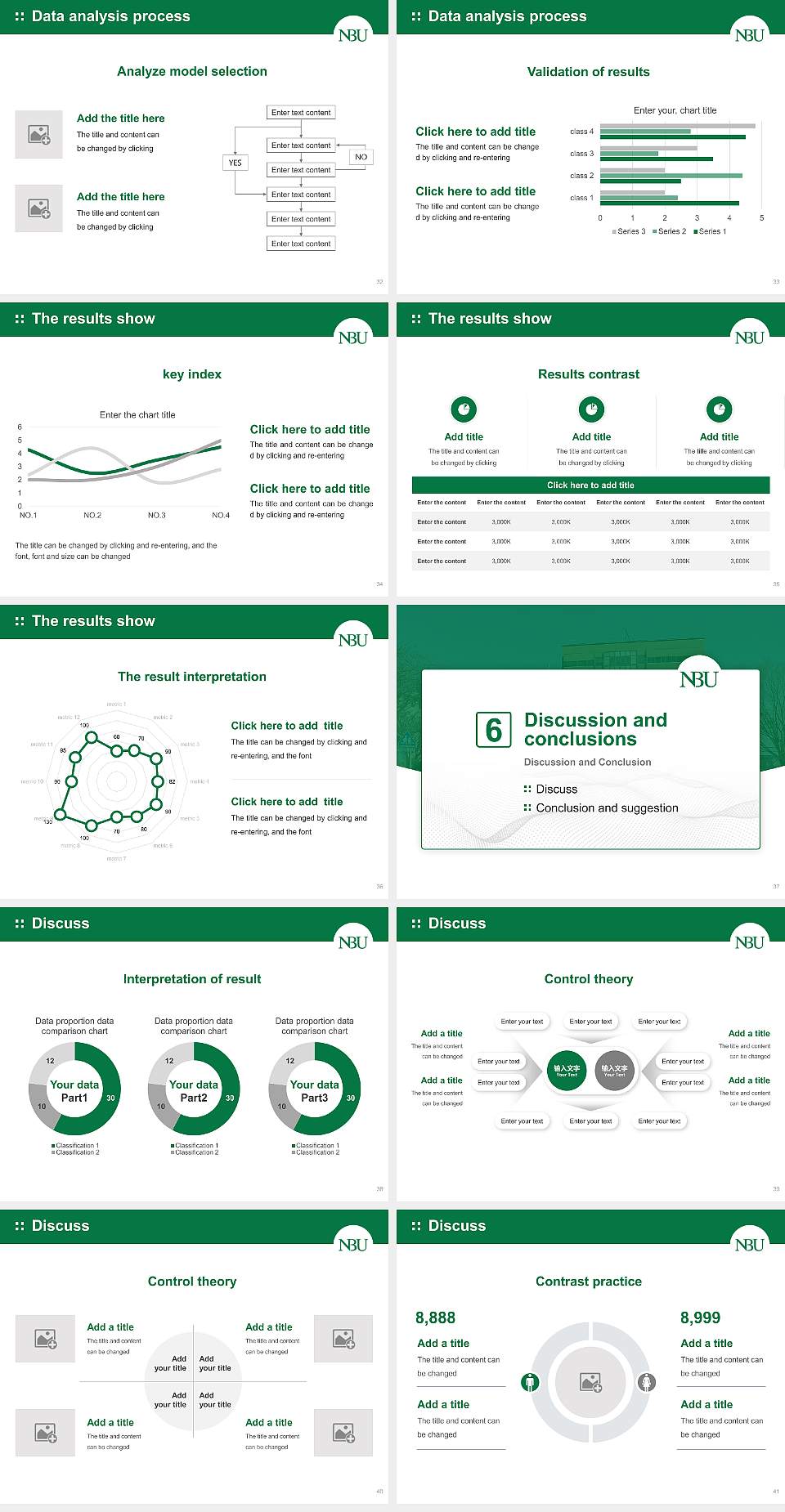 Nippon Bunri University Graduation Thesis Defense PPT Template4:3 ratio PPT effect preview image5