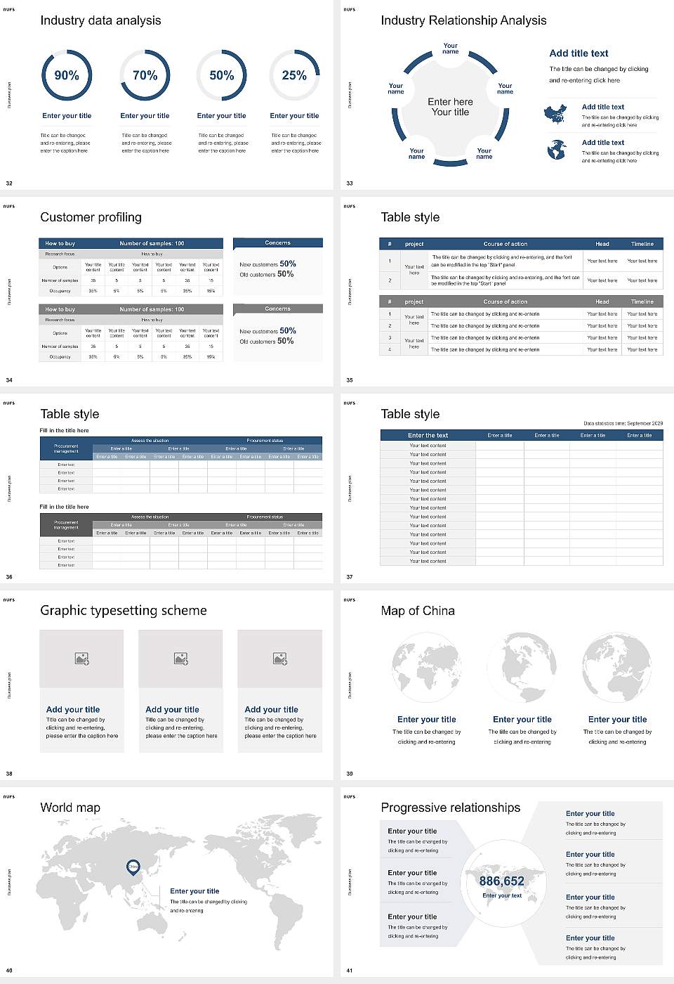 Nagoya University of Foreign Studies Competition/Entrepreneurship Contest PPT Template16:9 ratio PPT effect preview image5