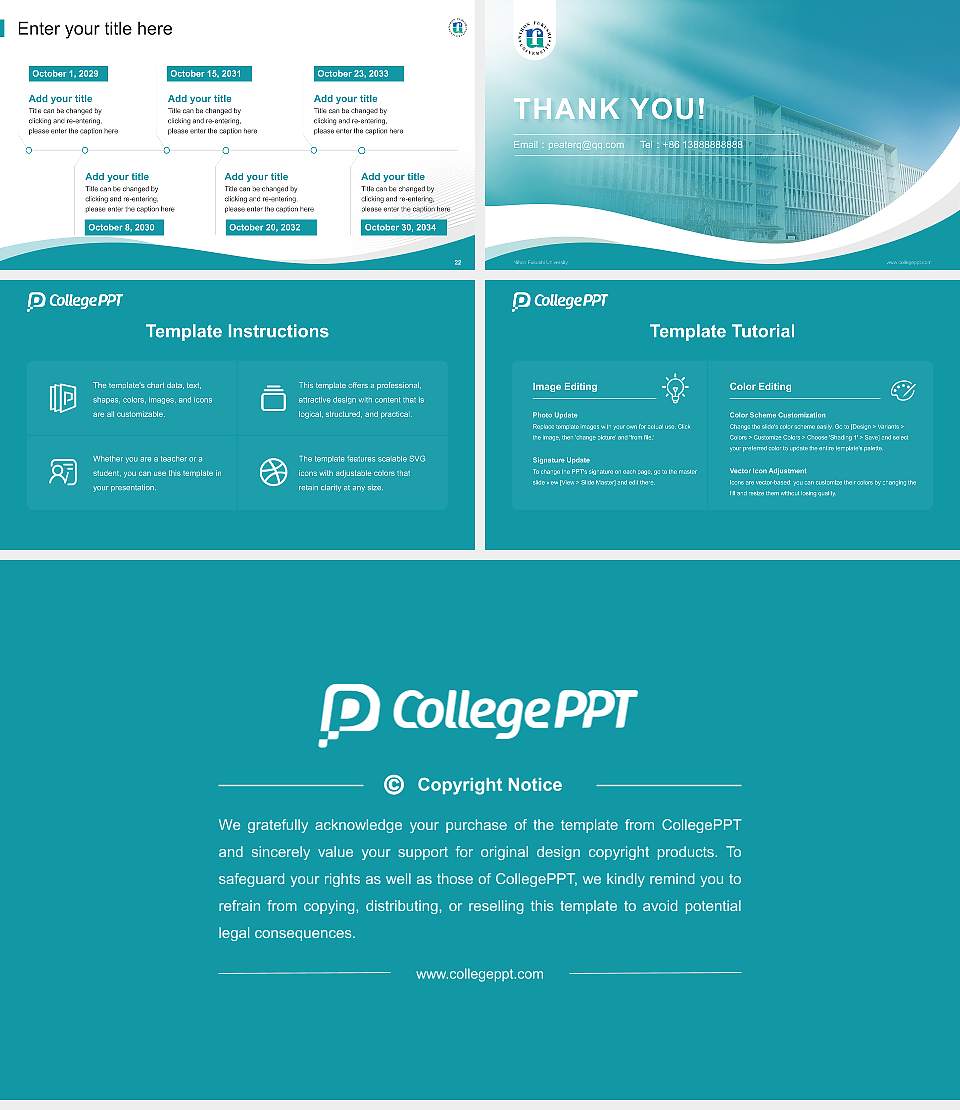Nihon Fukushi University Lecture Sharing and Networking Event PPT Template16:9 ratio PPT effect preview image4