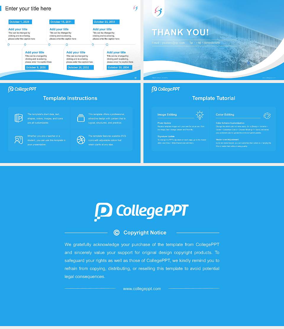 Niigata Seiryo University Lecture Sharing and Networking Event PPT Template16:9 ratio PPT effect preview image4