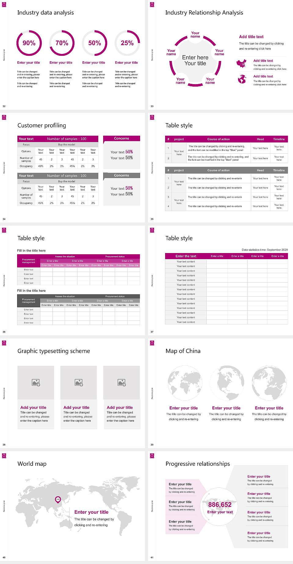 Nagoya College of Music Competition/Entrepreneurship Contest PPT Template4:3 ratio PPT effect preview image5