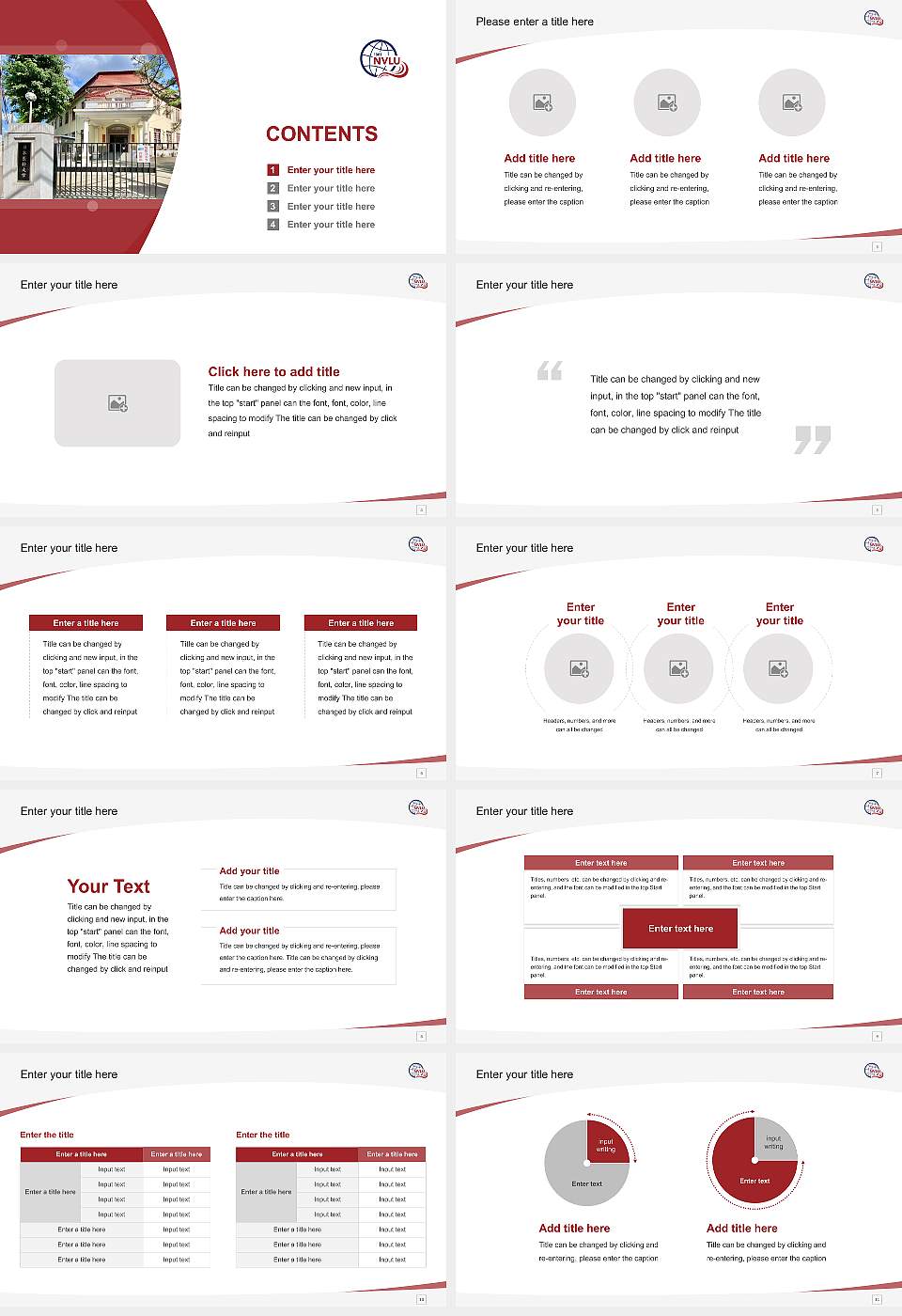 Nippon Veterinary and Life Science University Course/Courseware Creation PPT Template16:9 ratio PPT effect preview image2