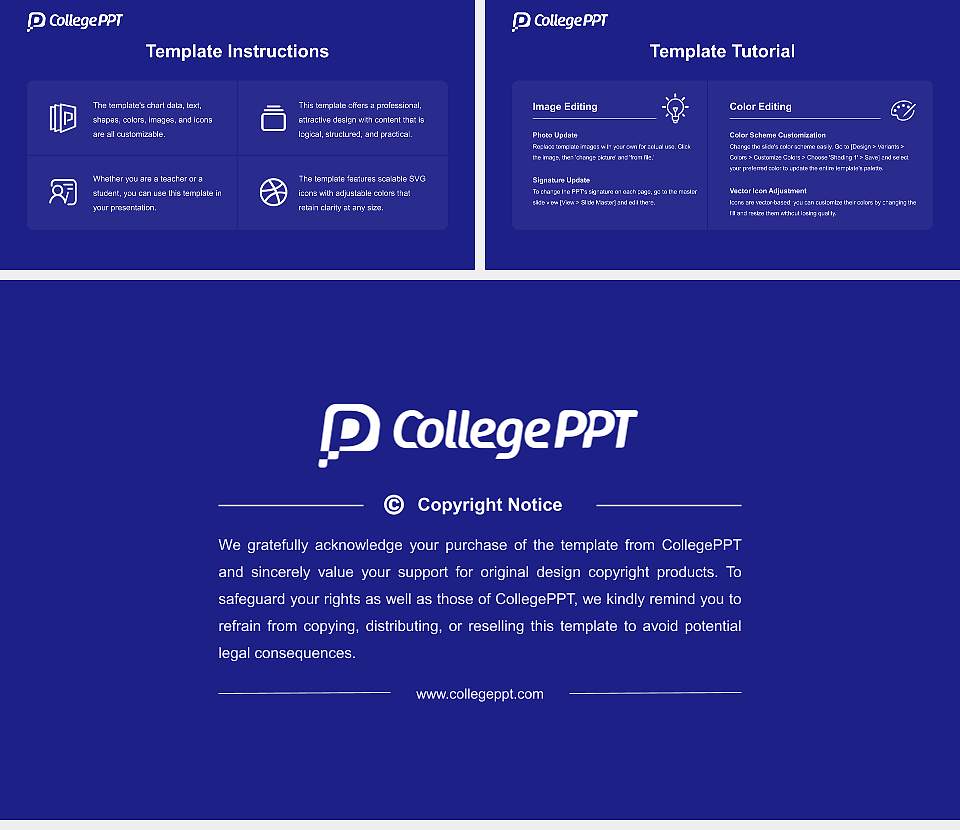 Nagoya University of Arts and Sciences Academic Presentation/Research Findings Report PPT Template16:9 ratio PPT effect preview image5