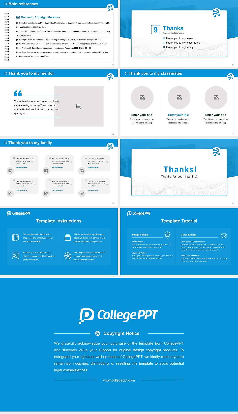 Niigata University of Pharmacy and Applied Life Sciences Graduation Thesis Defense PPT Template16:9 ratio PPT effect preview image7