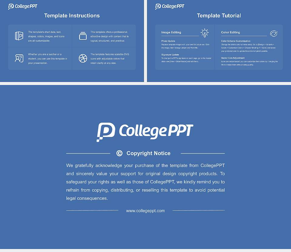 Nishikyushu University Course/Courseware Creation PPT Template16:9 ratio PPT effect preview image5