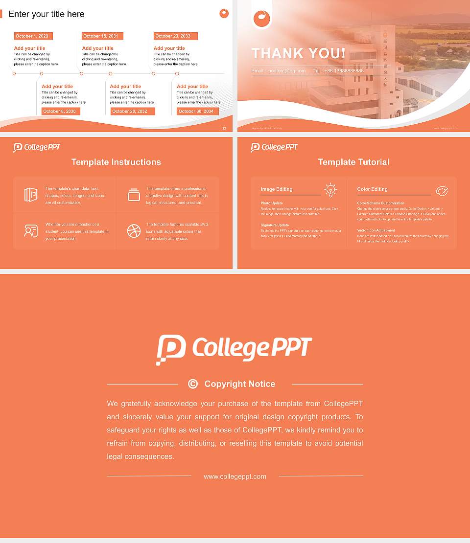 Niigata Agro-Food University Lecture Sharing and Networking Event PPT Template16:9 ratio PPT effect preview image4