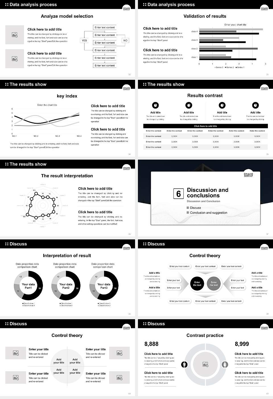 Nagoya Zokei University of Art & Design Graduation Thesis Defense PPT Template16:9 ratio PPT effect preview image5
