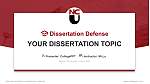 名古屋市立大学学位論文弁論PPTテンプレート