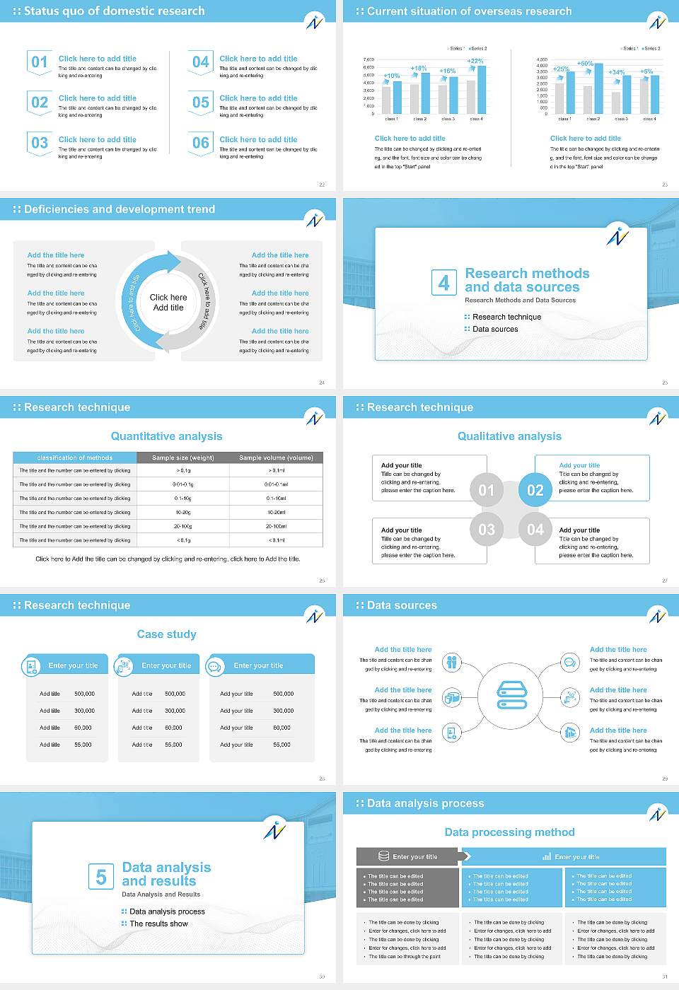 Naragakuen University Graduation Thesis Defense PPT Template16:9 ratio PPT effect preview image4