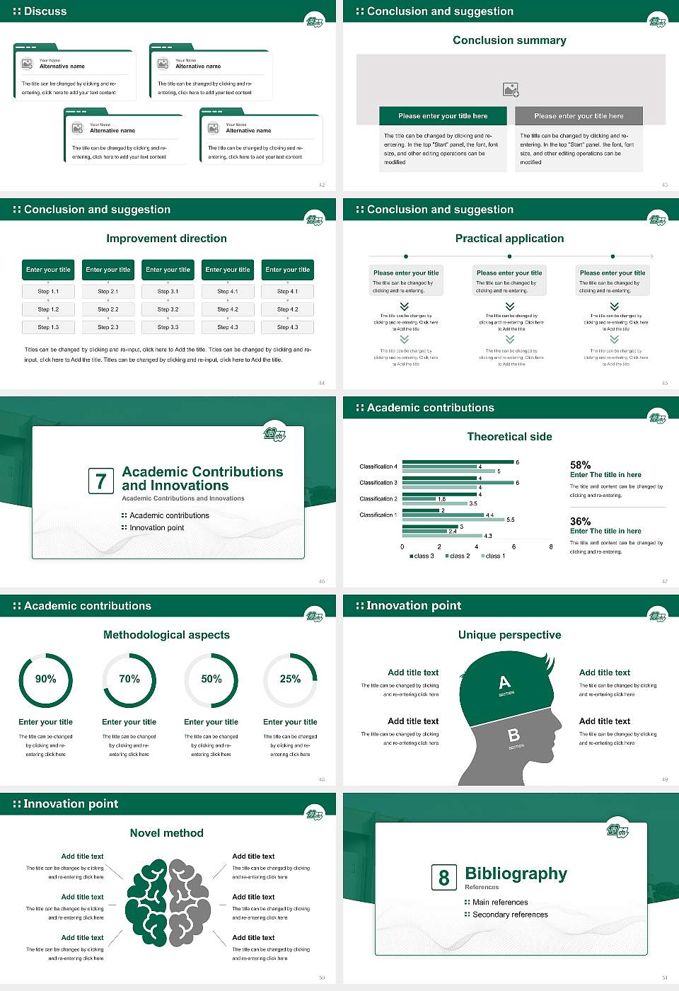 Nagoya University Graduation Thesis Defense PPT Template16:9 ratio PPT effect preview image6