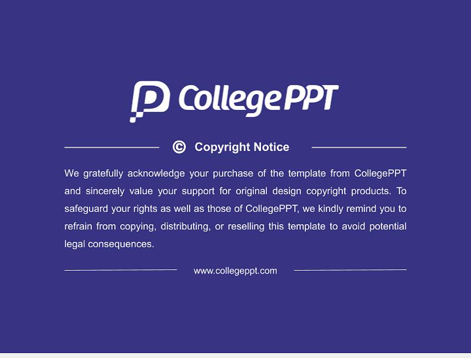 Niigata Sangyo University General PPT Template4:3 ratio PPT effect preview image6