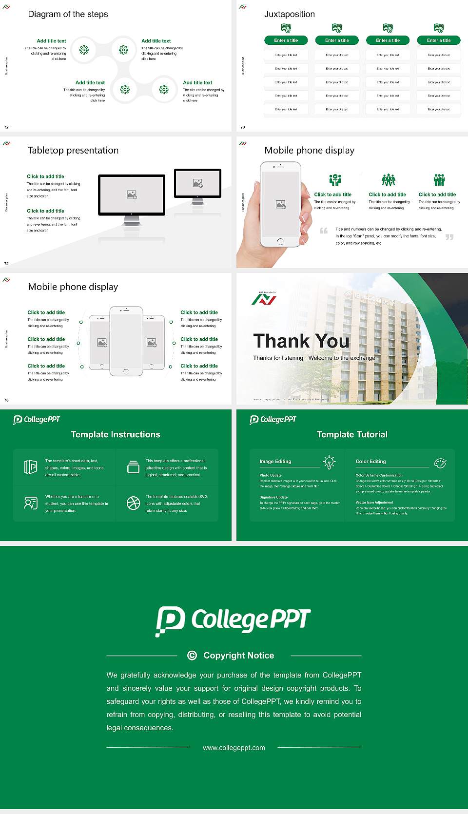 Nihon Pharmaceutical University Competition/Entrepreneurship Contest PPT Template16:9 ratio PPT effect preview image9
