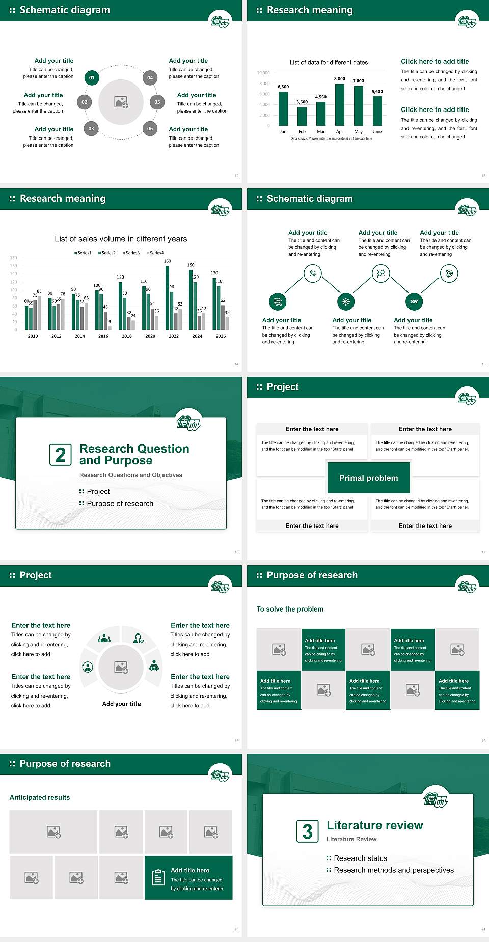 Nagoya University Graduation Thesis Defense PPT Template4:3 ratio PPT effect preview image3