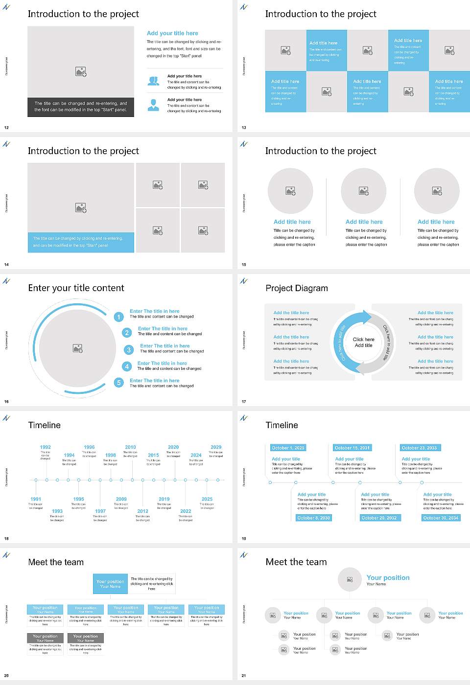 Naragakuen University Competition/Entrepreneurship Contest PPT Template16:9 ratio PPT effect preview image3