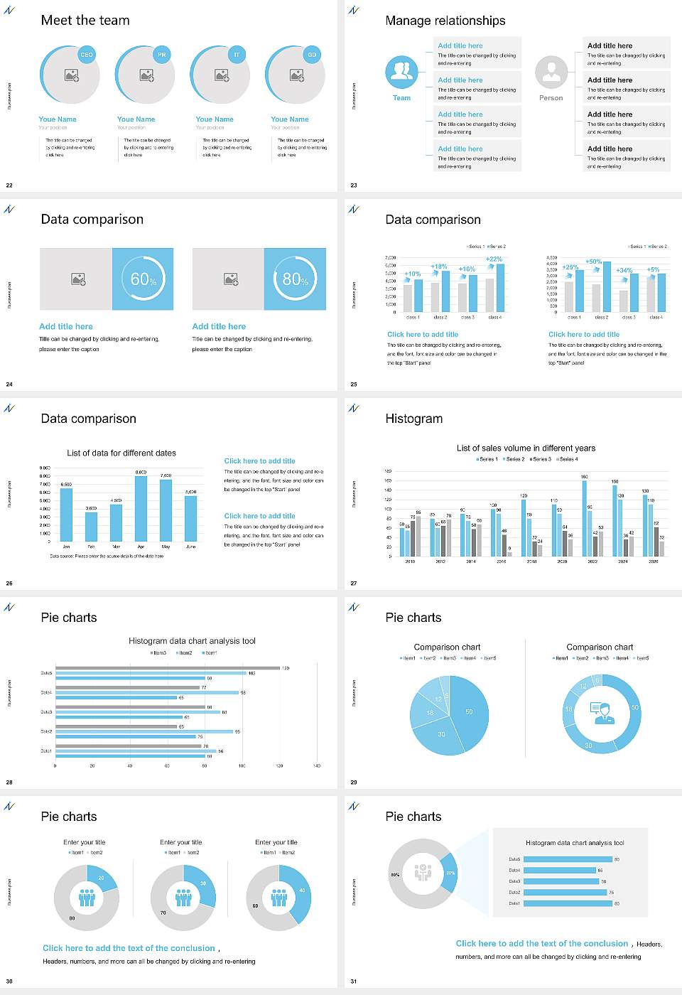 Naragakuen University Competition/Entrepreneurship Contest PPT Template16:9 ratio PPT effect preview image4