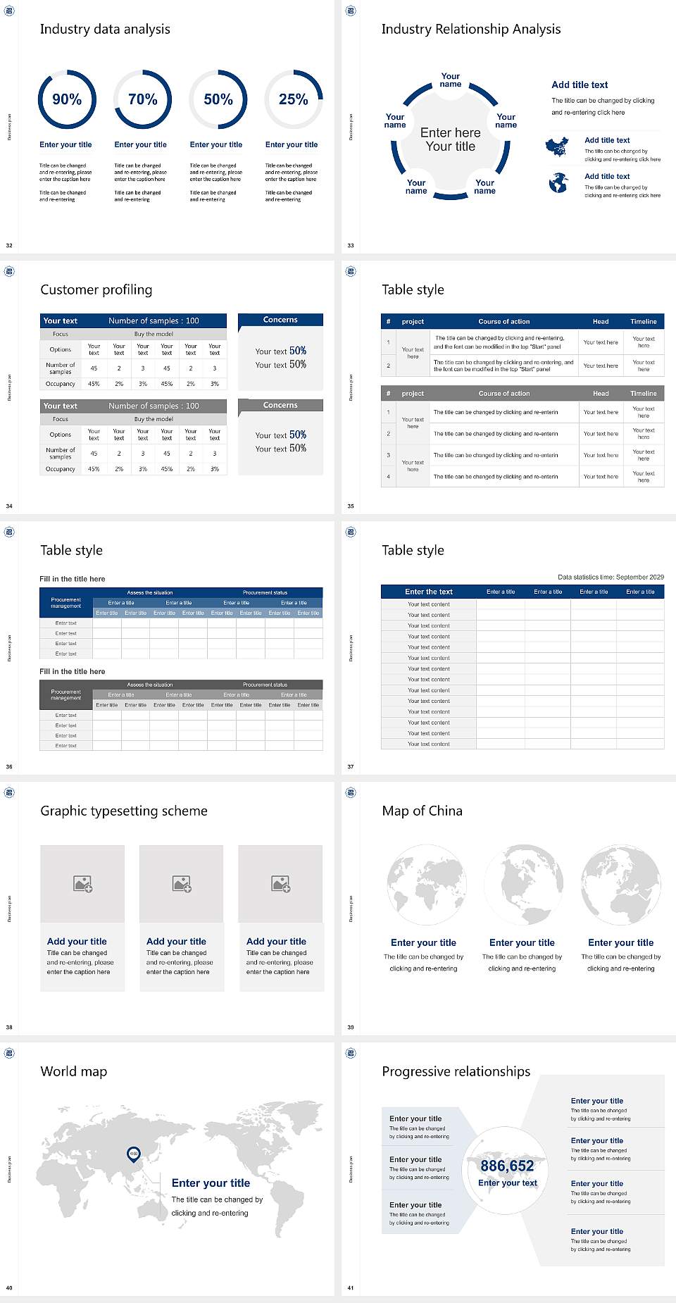 Nagoya Women’s University Competition/Entrepreneurship Contest PPT Template4:3 ratio PPT effect preview image5