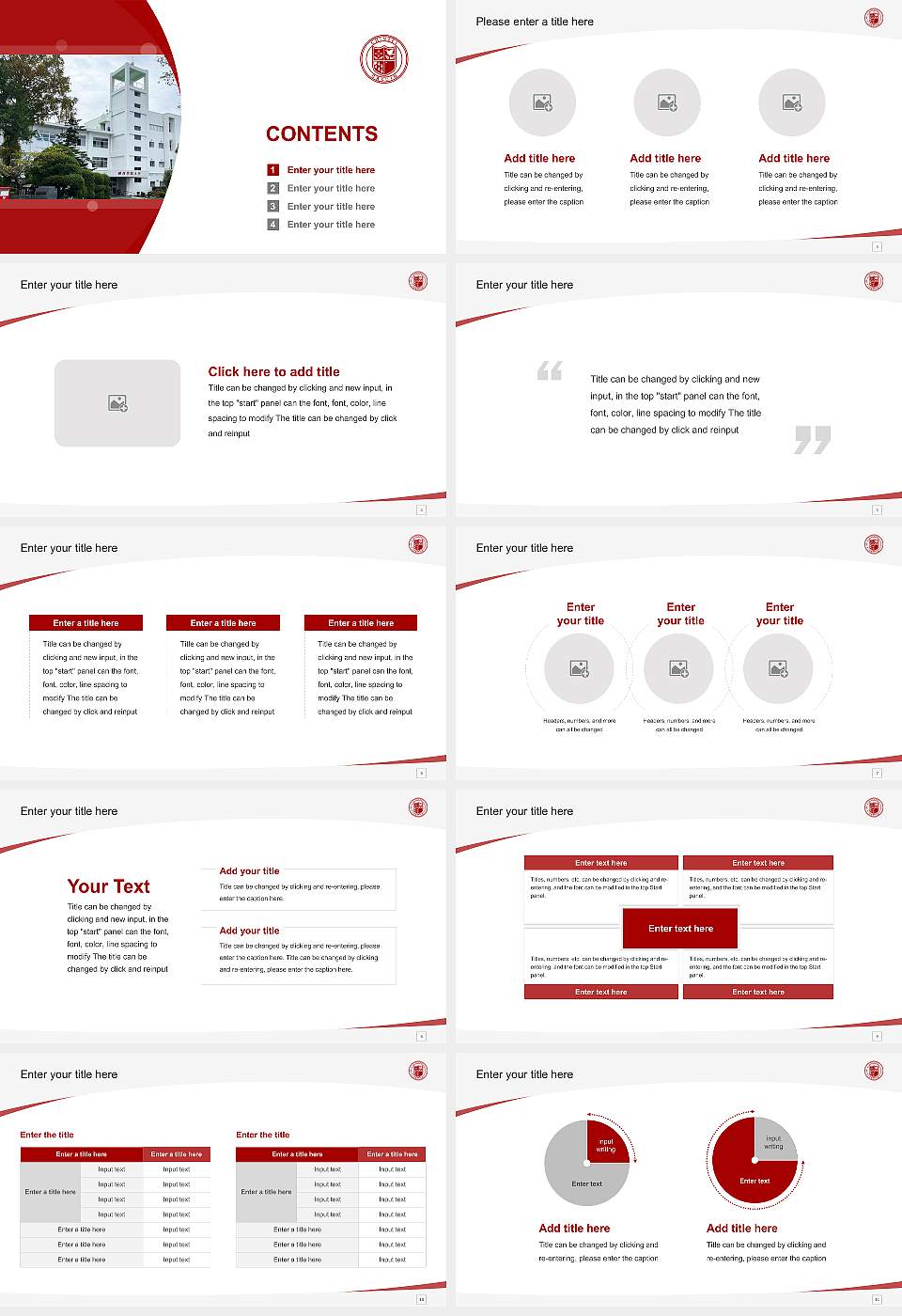 Nagasaki Wesleyan University Course/Courseware Creation PPT Template16:9 ratio PPT effect preview image2