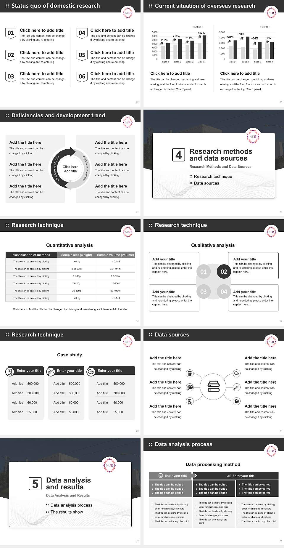 Niigata University of Rehabilitation Graduation Thesis Defense PPT Template4:3 ratio PPT effect preview image4