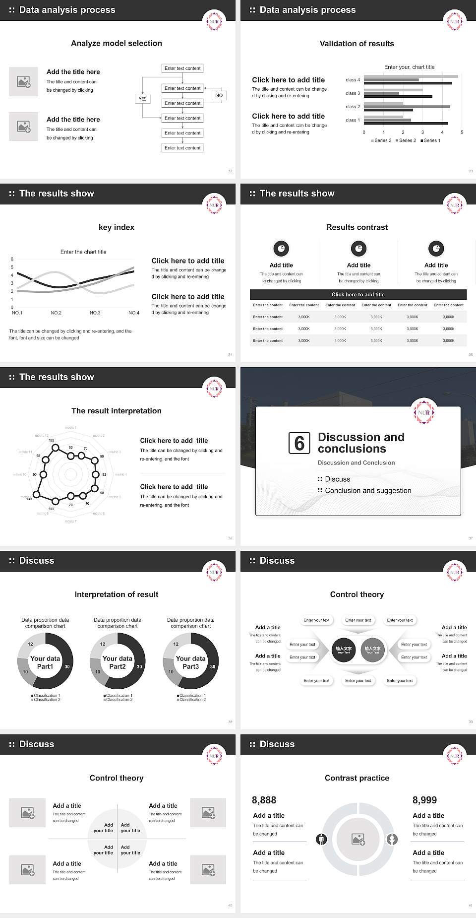 Niigata University of Rehabilitation Graduation Thesis Defense PPT Template4:3 ratio PPT effect preview image5